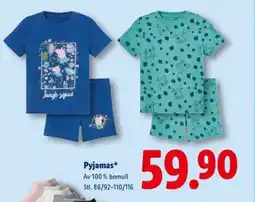 Lidl Pyjamas erbjuda