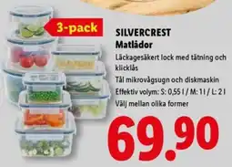 Lidl SILVERCREST Matlådor erbjuda