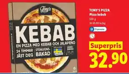 Lidl TONY'S PIZZA Pizza kebab erbjuda