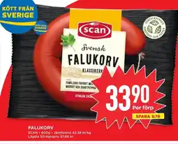 Willys SCAN Falukorv erbjuda