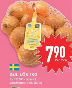 Willys Gul lök erbjuda
