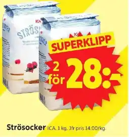 ICA Supermarket Strösocker erbjuda