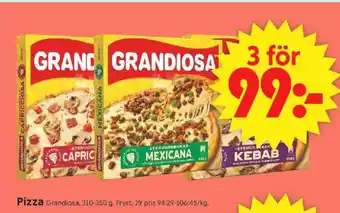 ICA Supermarket Pizza erbjuda