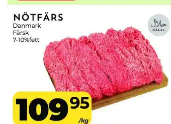 Matrix Butikerna Nötfärs erbjuda