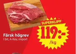 Nya Pulsen Färsk högrev erbjuda