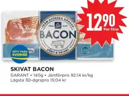 Willys Skivat bacon erbjuda