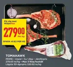 Willys TOMAHAWK erbjuda