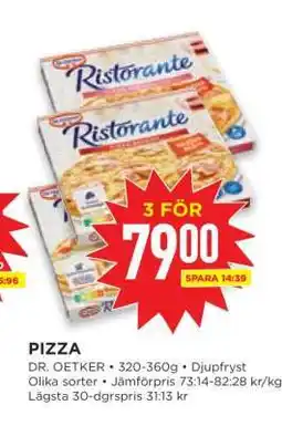 Willys PIZZA DR. OETKER erbjuda
