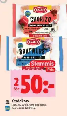 ICA Supermarket KRYDDKORV erbjuda