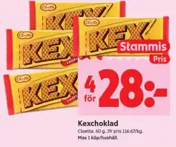 ICA Supermarket Kexchoklad erbjuda