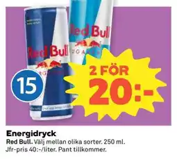 Coop Red Bull erbjuda