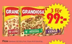 ICA Supermarket Grandiosa Pizza erbjuda