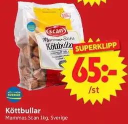 Nya Pulsen Scan Köttbullar erbjuda