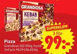 Nya Pulsen Grandiosa Pizza erbjuda