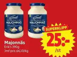 Nya Pulsen Erik's Majonnäs erbjuda