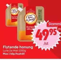 Nya Pulsen Lune De Miel Flytande honung erbjuda
