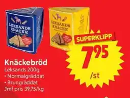 Nya Pulsen Leksands Knäckebröd erbjuda