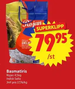 Nya Pulsen Rojan Basmatiris erbjuda