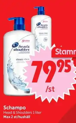 Nya Pulsen Head & Shoulders Schampo erbjuda