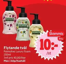Nya Pulsen PALMOLIVE Flytande tvål erbjuda