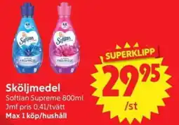 Nya Pulsen Softlan Sköljmedel erbjuda