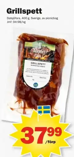Pekås Dalsjöfors Grillspett erbjuda