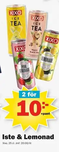 Pekås Xixo Iste & Lemonad erbjuda
