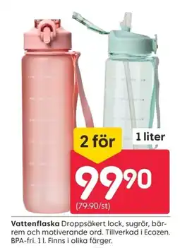 Rusta Vattenflaska erbjuda