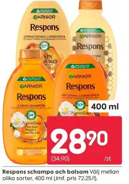 Rusta Respons schampo och balsam erbjuda