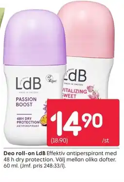 Rusta Deo roll-on LdB erbjuda