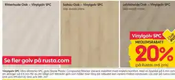Rusta Vinylgolv SPC erbjuda