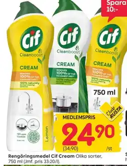 Rusta Rengöringsmedel Cif Cream erbjuda