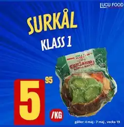 Lucu Food SURKÅL erbjuda
