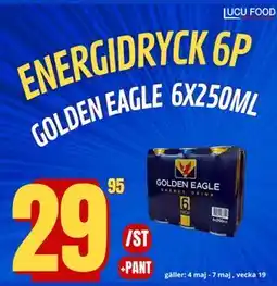 Lucu Food ENERGIDRYCK 6P erbjuda