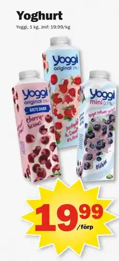 Pekås Yoghurt erbjuda