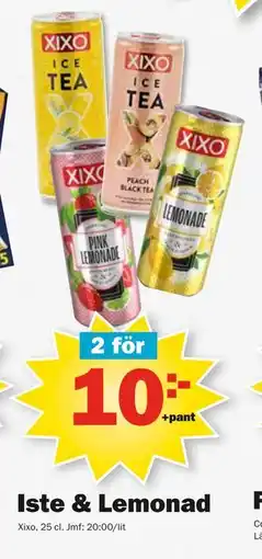 Pekås Iste & Lemonad erbjuda