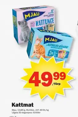 Pekås Kattmat erbjuda