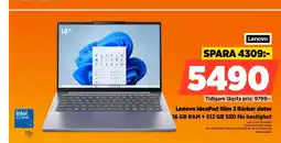 Power Lenovo ideapad slim 3 bärbar dator 16 gb ram + 512 gb ssd för hastighet erbjuda