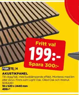 Jem&Fix Akustikpanel erbjuda