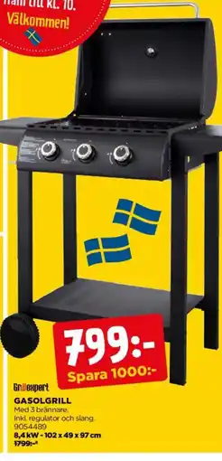 Jem&Fix Gasolgrill erbjuda