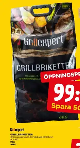 Jem&Fix Grillbriketter erbjuda