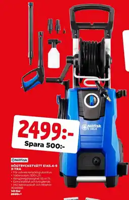 Jem&Fix Högtryckstvätt E145.4-9 X-tra erbjuda