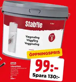 Jem&Fix Stabile Väggfärg erbjuda
