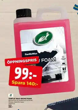 Jem&Fix Turtle Wax snow foam erbjuda
