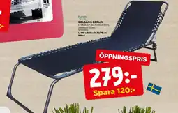 Jem&Fix Solsäng Berlin erbjuda