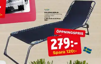 Jem&Fix Solsäng Berlin erbjuda