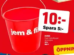 Jem&Fix Hink erbjuda