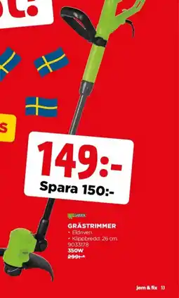 Jem&Fix Grästrimmer erbjuda