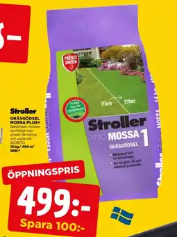 Jem&Fix Stroller Gräsgödsel mossa plus+ erbjuda