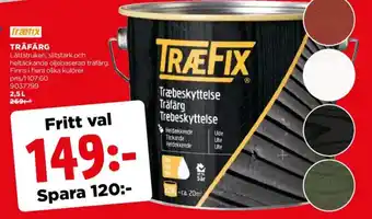 Jem&Fix Träfärg erbjuda
